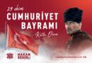 ALTIEYLÜL BELEDİYE BAŞKANI HAKAN ŞEHİRLİ’DEN 29 EKİM CUMHURİYET BAYRAMI MESAJI