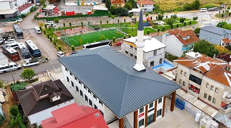 Gazze Şehitleri Camii’ne Büyükşehir’den güçlü destek