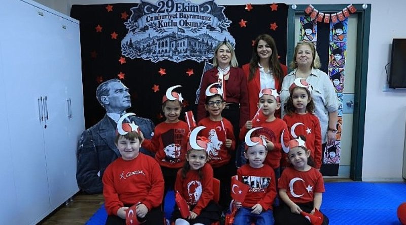 Cumhuriyet coşkusu Konaklı miniklerin kalbinde yankılandı